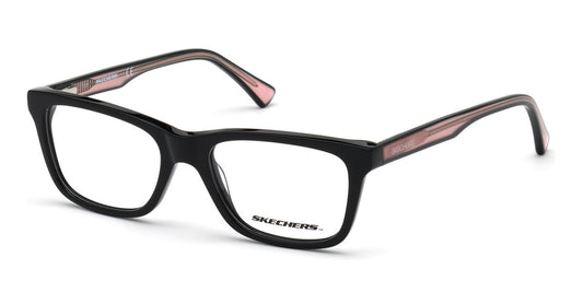 Shiny Black Skechers SE1644 Eyeglasses