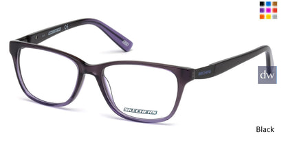 Black Skechers SE2133 Eyeglasses.