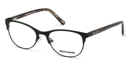 Shiny Black Skechers SE2153 Eyeglasses