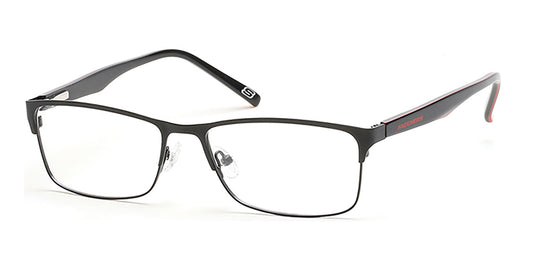 Matte Black Skechers SE3171 Eyeglasses.