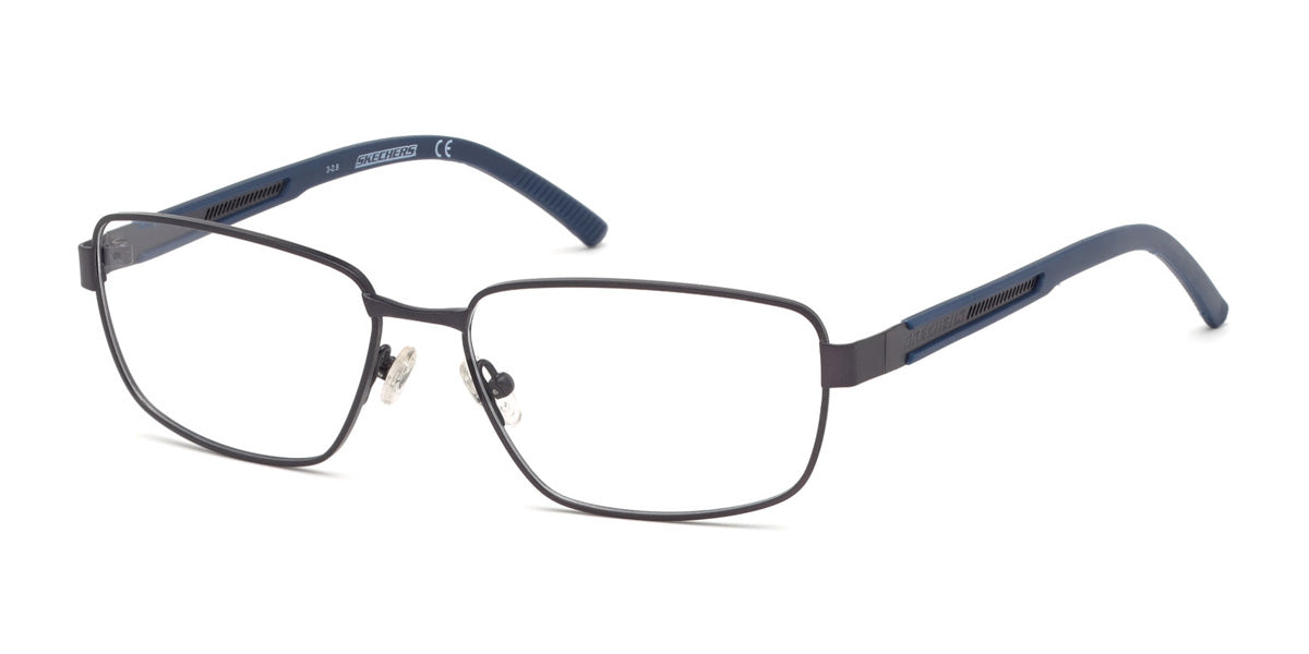 Matte Blue Skechers SE3234 Eyeglasses.