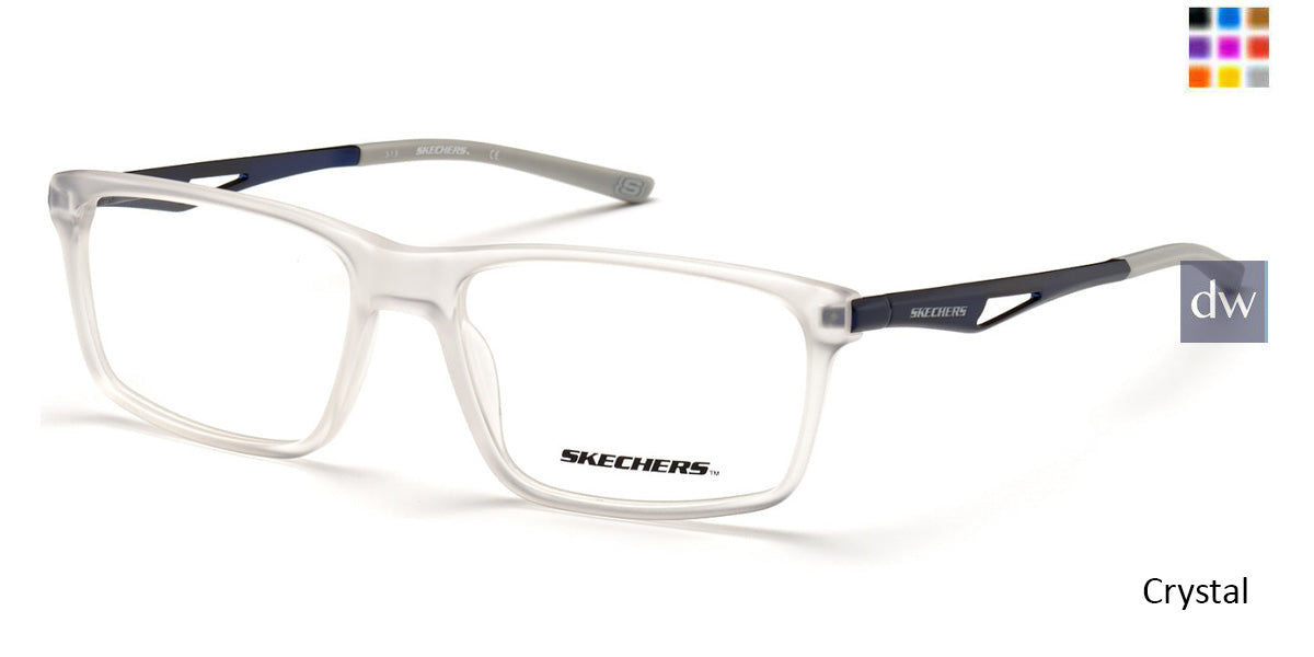 Crystal Skechers SE3245 Eyeglasses.