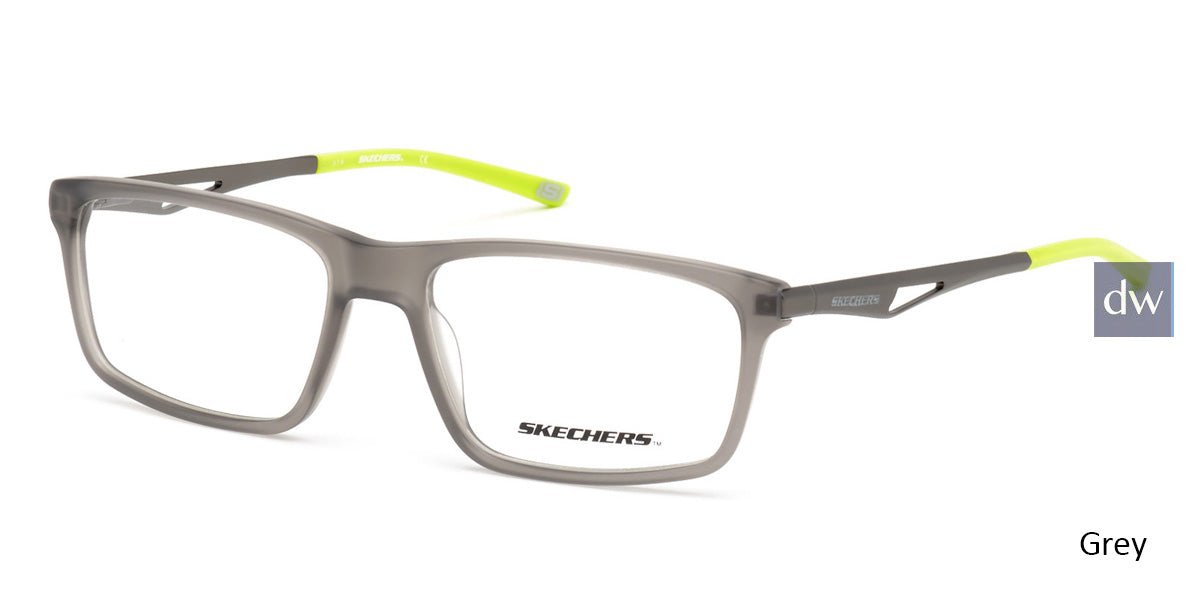 Grey Skechers SE3245 Eyeglasses.