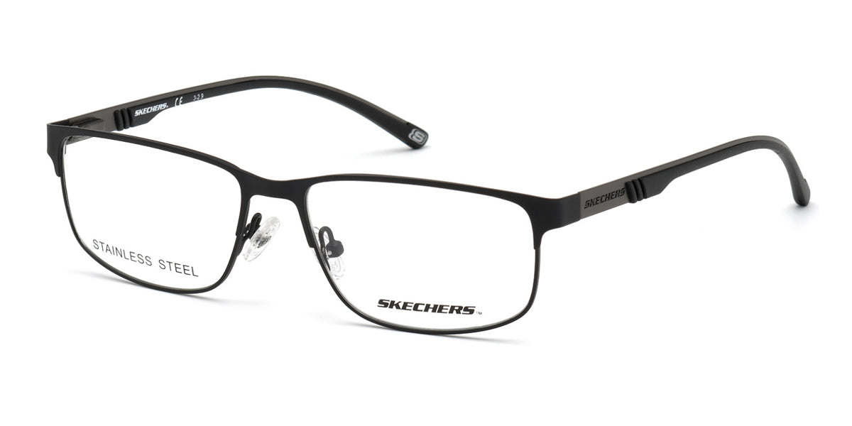 Matte Black Skechers SE3270 Eyeglasses