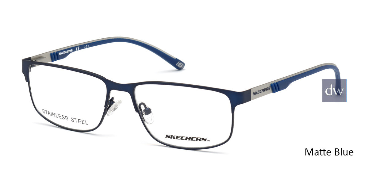 Matte Blue Skechers SE3270 Eyeglasses