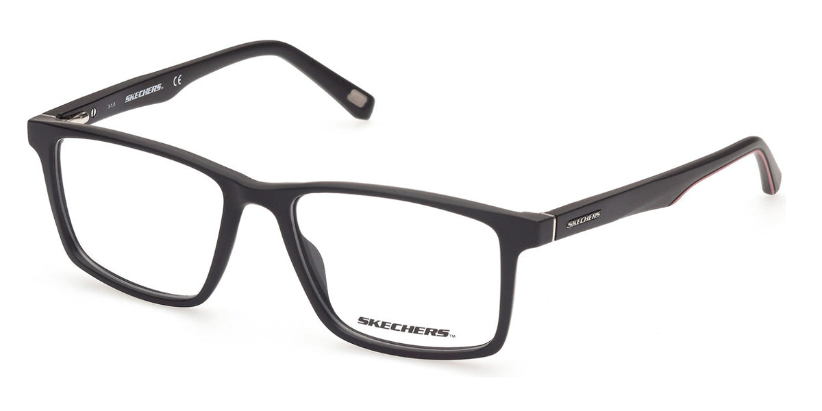 Matte Black Skechers SE3301 Eyeglasses