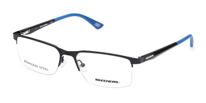 Shiny Black Skechers SE3306 Eyeglasses