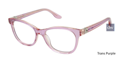 Trans Purple Sperry SEAFISH Girls Tween Eyeglasses - Teenager.