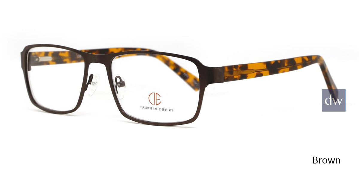 Brown CIE SEC137 Eyeglasses.