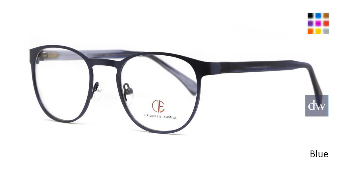 Blue CIE SEC139 Eyeglasses - Teenager.