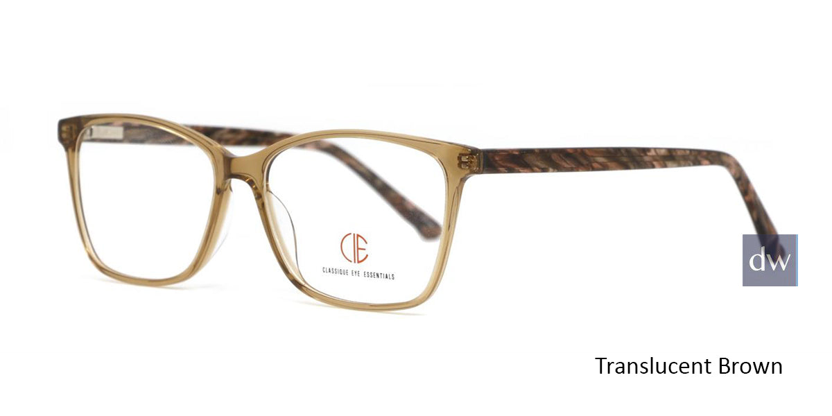 Translucent Brown SEC144 Eyeglasses.