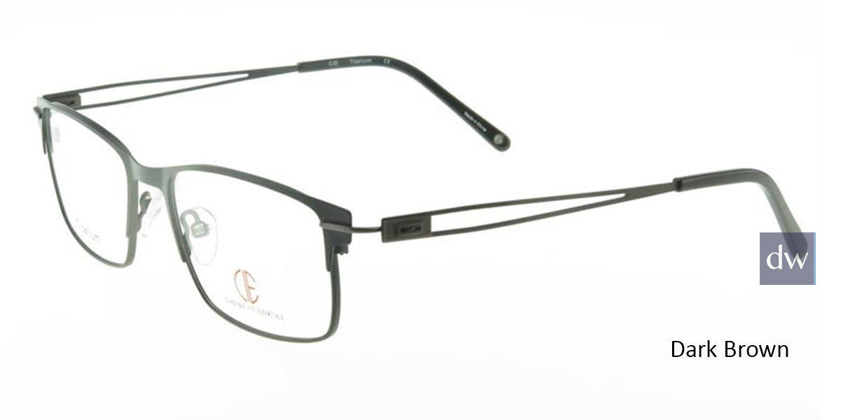 Dark Brown CIE SEC326T Eyeglasses.