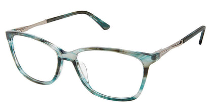 TEAL-ANTHRACITE SUPERFLEX SF-613 Eyeglasses