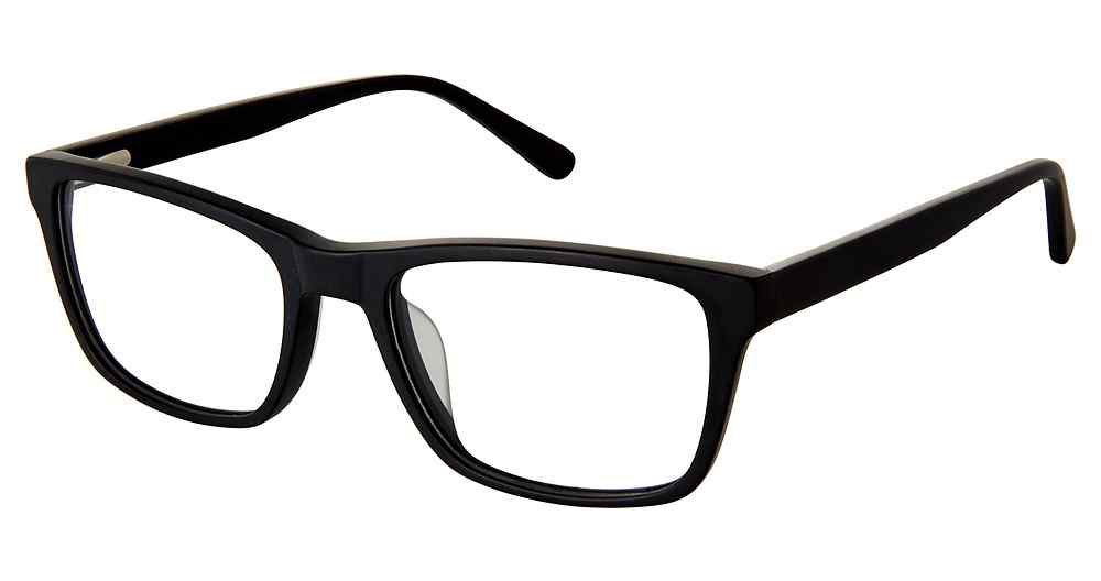 MATTE-BLACK SUPERFLEX SF-615 Eyeglasses