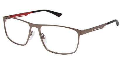 CHARCOAL-RED SUPERFLEX SF-618 Eyeglasses