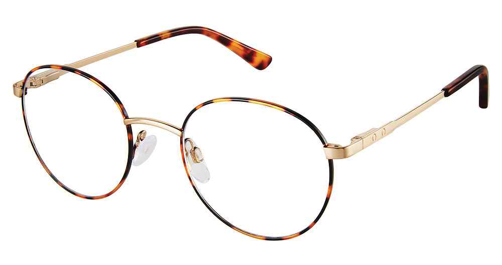 HAVANA-GOLD SUPERFLEX SF-619 Eyeglasses