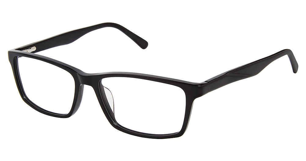 BLACK SUPERFLEX SF-621 Eyeglasses