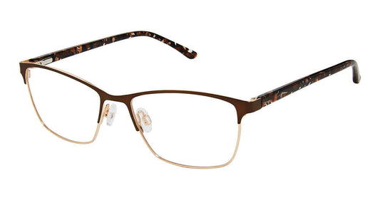 BROWN-GOLD SUPERFLEX SF-622 Eyeglasses
