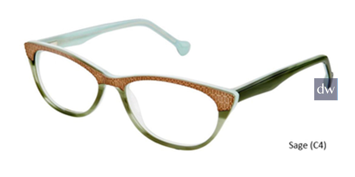 Sage (C4) Lisa Loeb SHIGGLE Eyeglasses