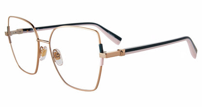 SHINY COPPER GOLD Furla VFU726 Eyeglasses