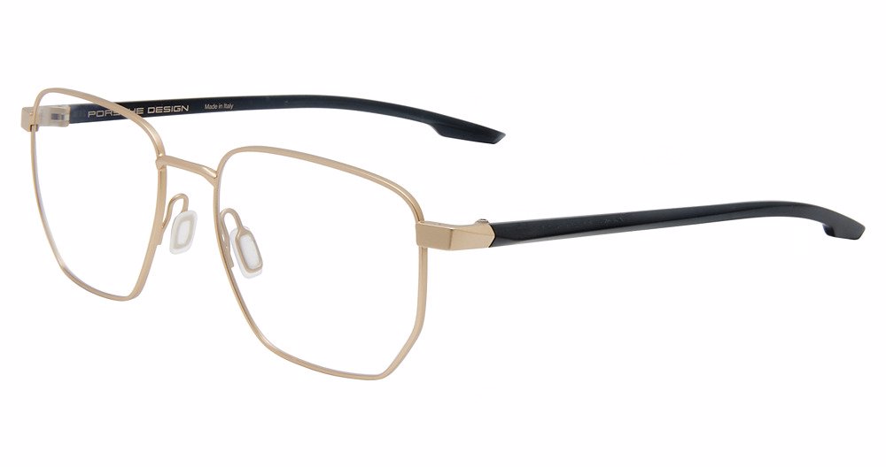 SHINY GOLD BLACK PORSCHE DESIGN P8770 Eyeglasses