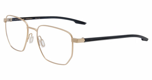 SHINY GOLD BLACK PORSCHE DESIGN P8770 Eyeglasses