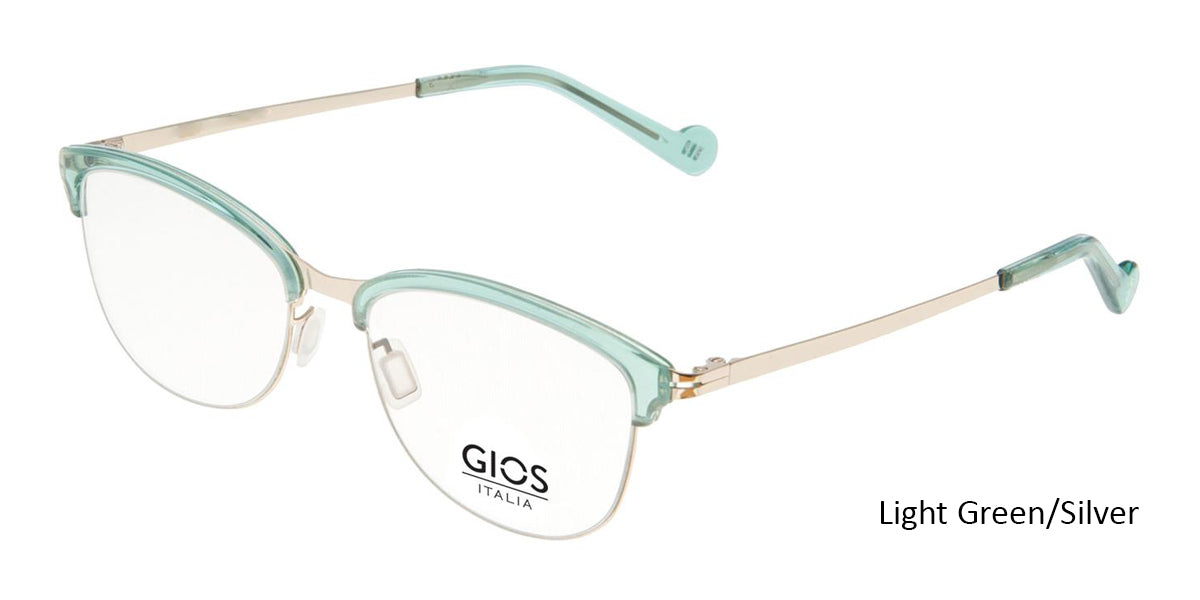 Light Green/Silver Gios Italia SN200018 Eyeglasses