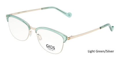 Light Green/Silver Gios Italia SN200018 Eyeglasses
