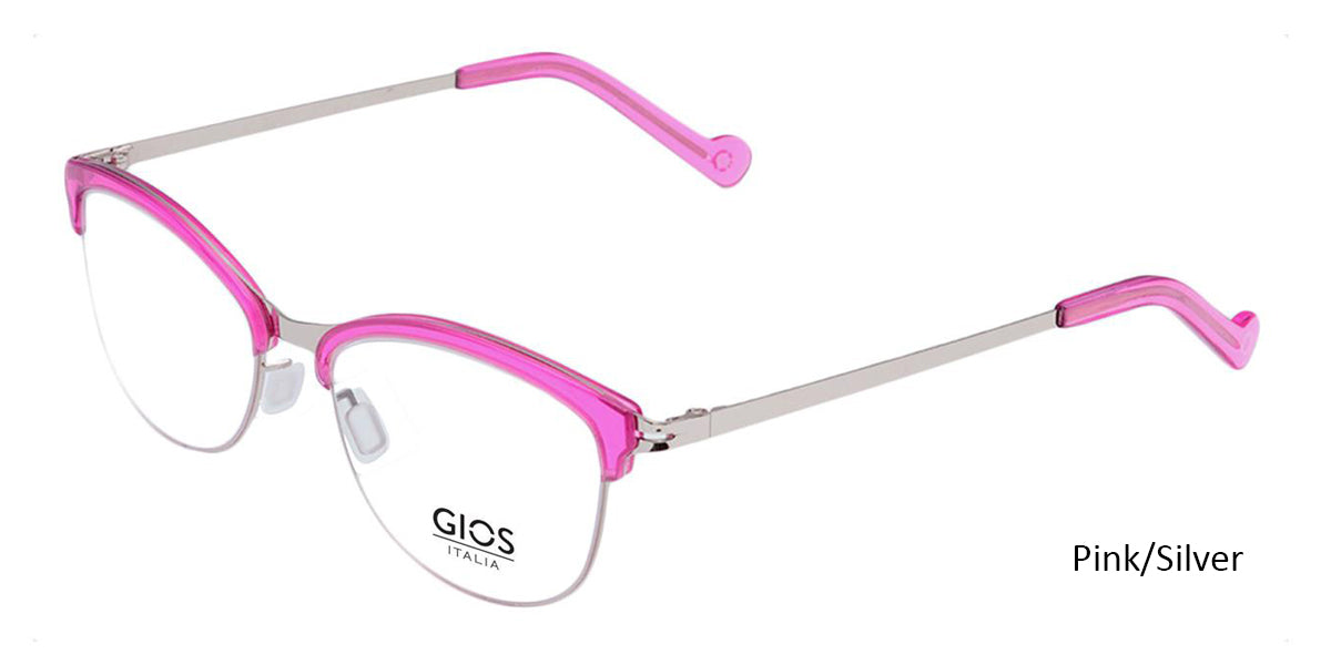 Pink/Silver Gios Italia SN200018 Eyeglasses