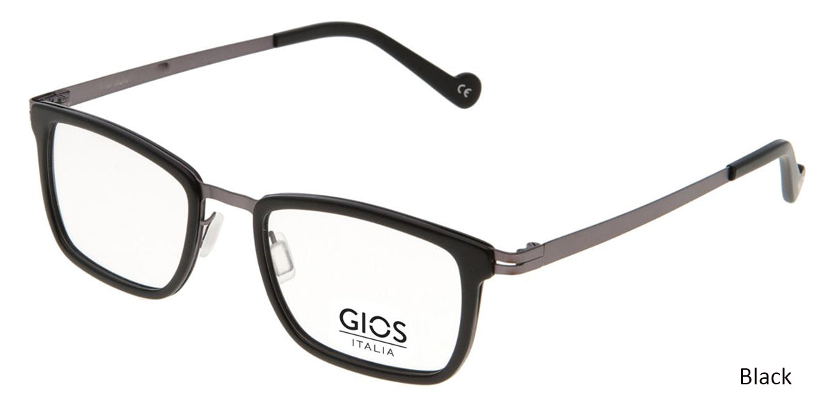 Black Gios Italia SN200024 Eyeglasses.