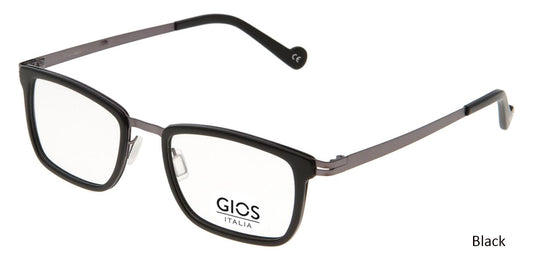 Black Gios Italia SN200024 Eyeglasses.