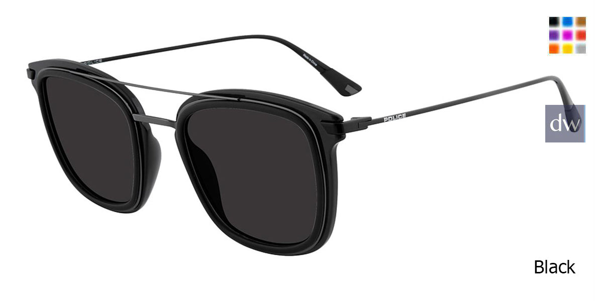 Black Police SPL725 Sunglasses.