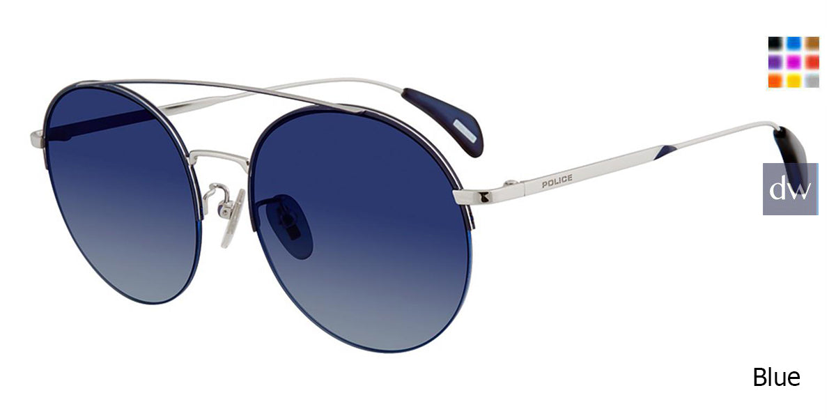 Blue Police SPL741 Sunglasses.
