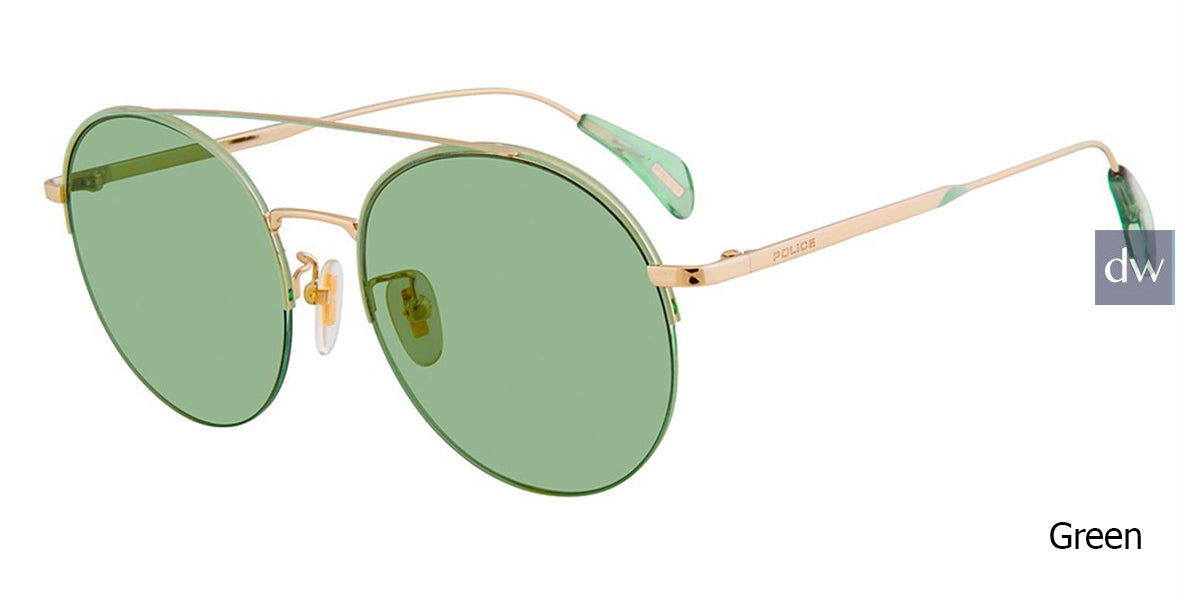 Green Police SPL741 Sunglasses.