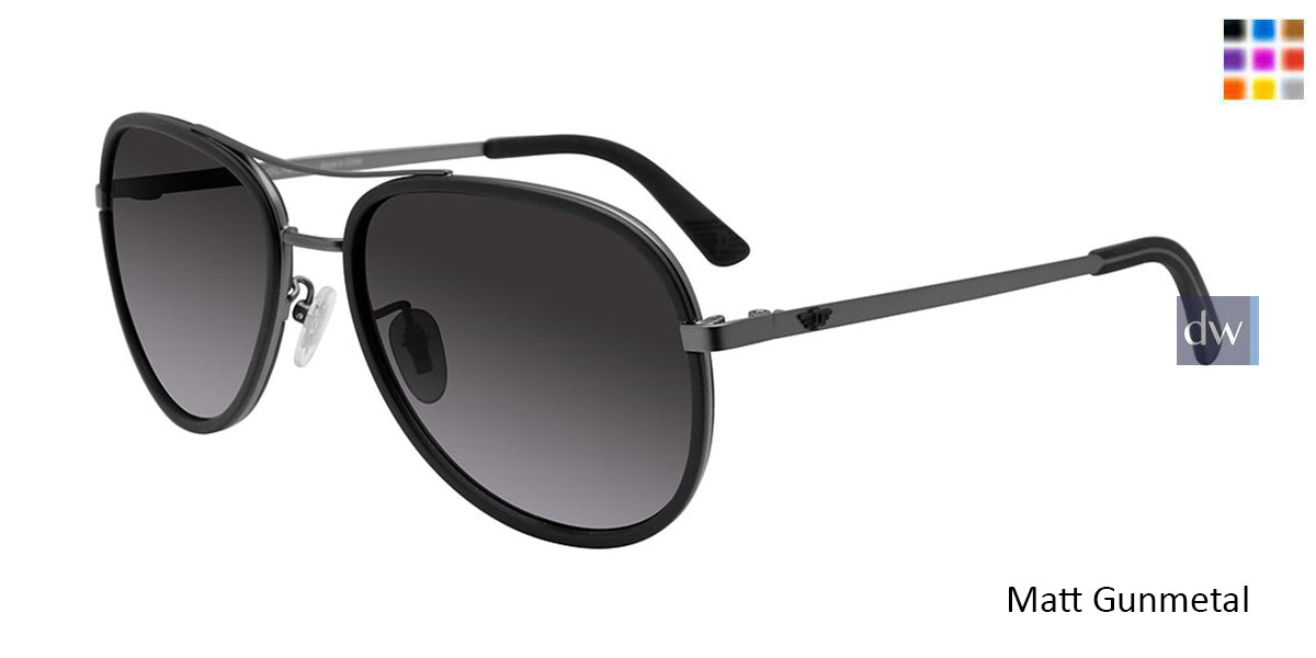 Matt Gunmetal Police SPL781E Sunglasses.