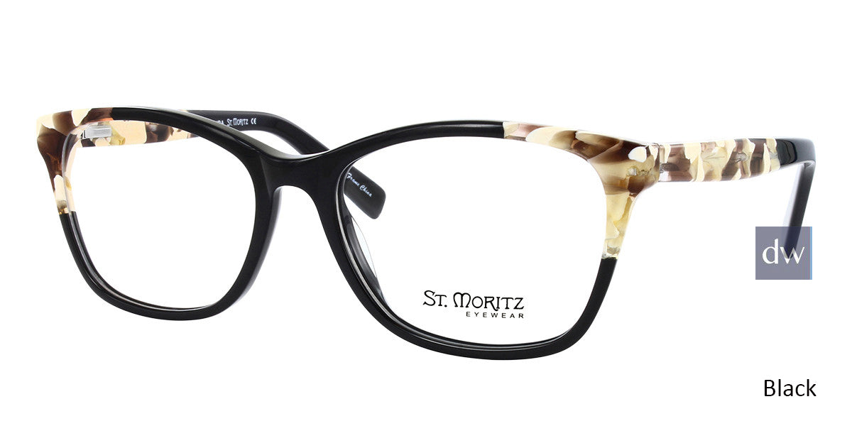 Black ST. MORITZ Altura Eyeglasses
