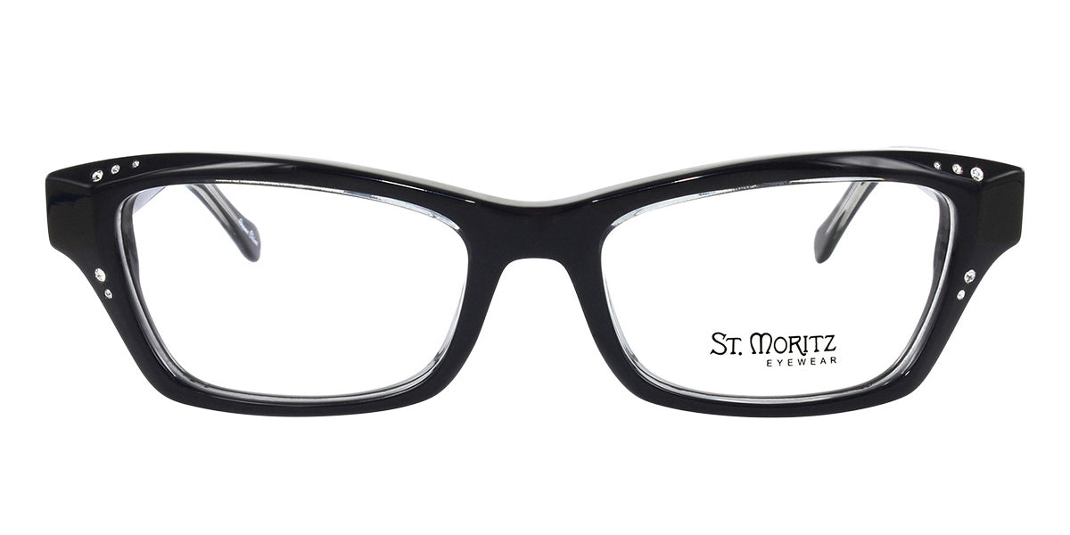 Black ST. Moritz APRIL Eyeglasses.