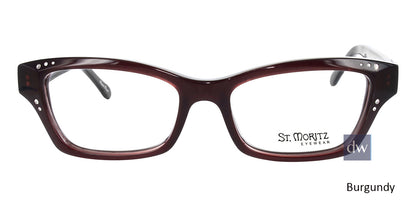 Burgundy ST. Moritz APRIL Eyeglasses.