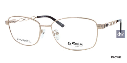 Brown  ST. Moritz BRANDI Eyeglasses.