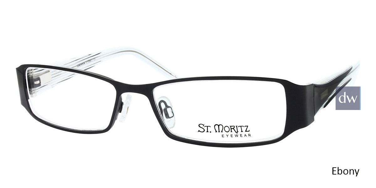 Ebony ST. Moritz CATANIA Eyeglasses.