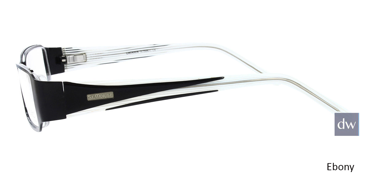 Ebony ST. Moritz CATANIA Eyeglasses.