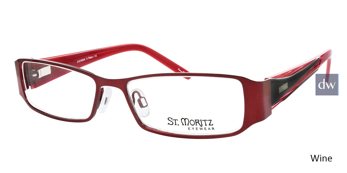 Wine ST. Moritz CATANIA Eyeglasses.