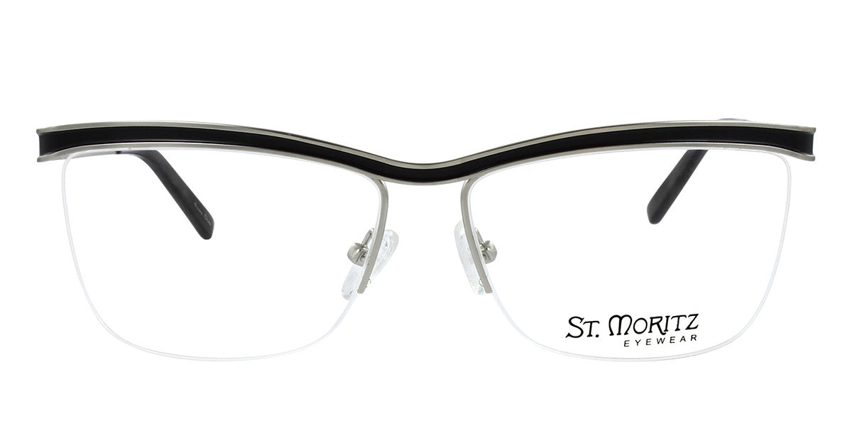 Black ST. Moritz CHRISTINA Eyeglasses.