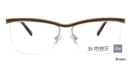 Brown ST. Moritz CHRISTINA Eyeglasses.