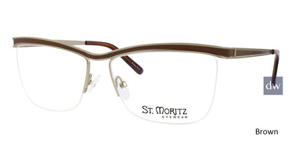 Brown ST. Moritz CHRISTINA Eyeglasses.
