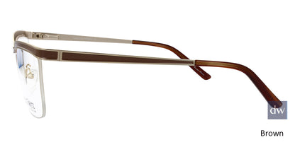Brown ST. Moritz CHRISTINA Eyeglasses.
