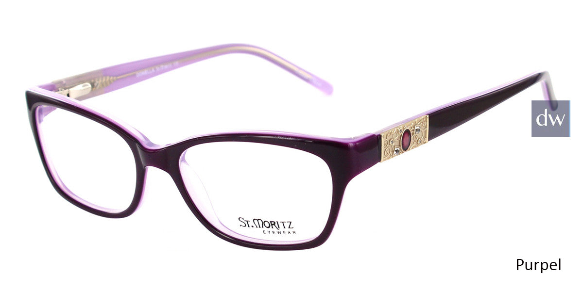 Purple ST. Moritz DONELLA Eyeglasses