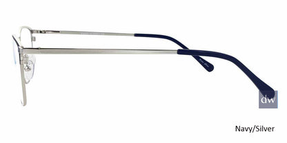 Navy/Silver ST. Moritz ENZO Eyeglasses.