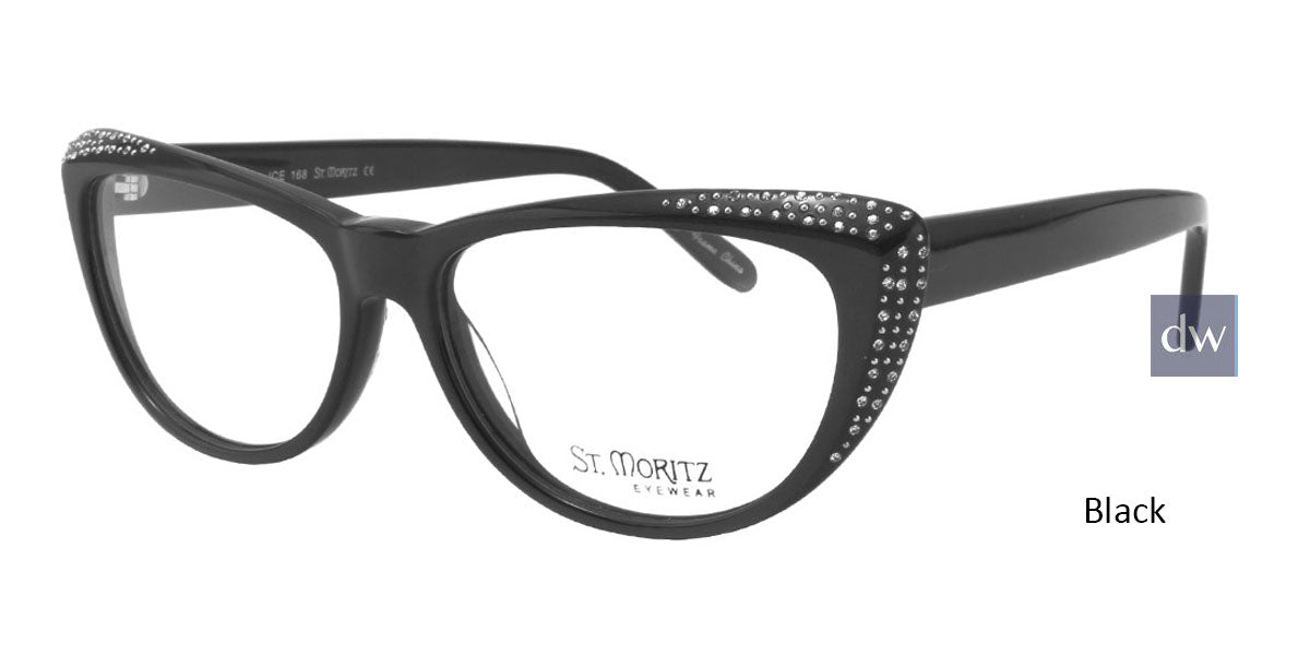 Black ST. MORITZ STM ICE 168 Eyeglasses