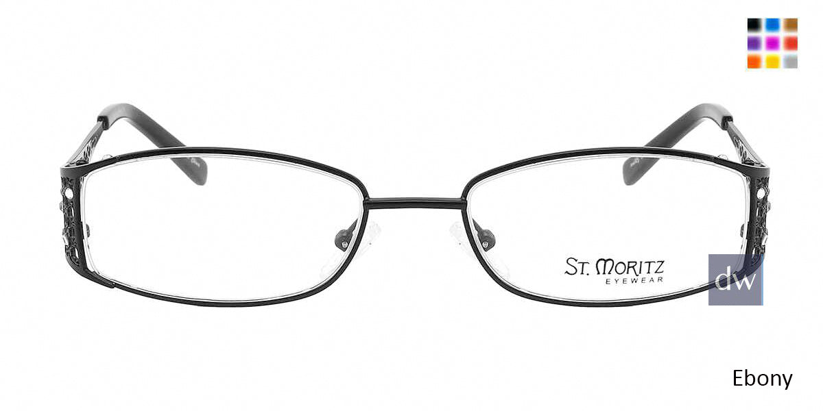 Ebony ST. Moritz ICE 218 Eyeglasses.